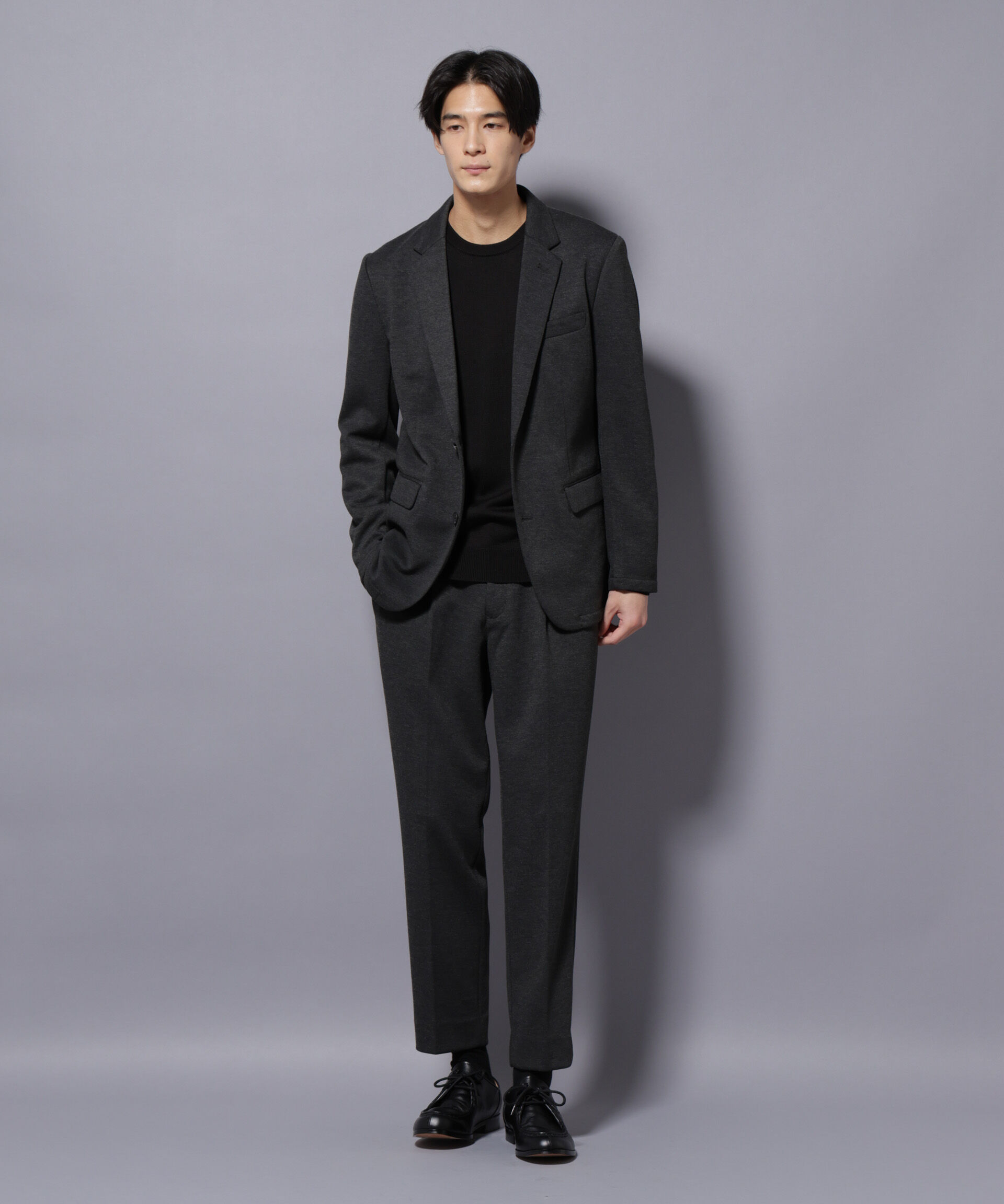 nano･universe「「Damerino」ポンチストレッチセットアップ」|スーツ|