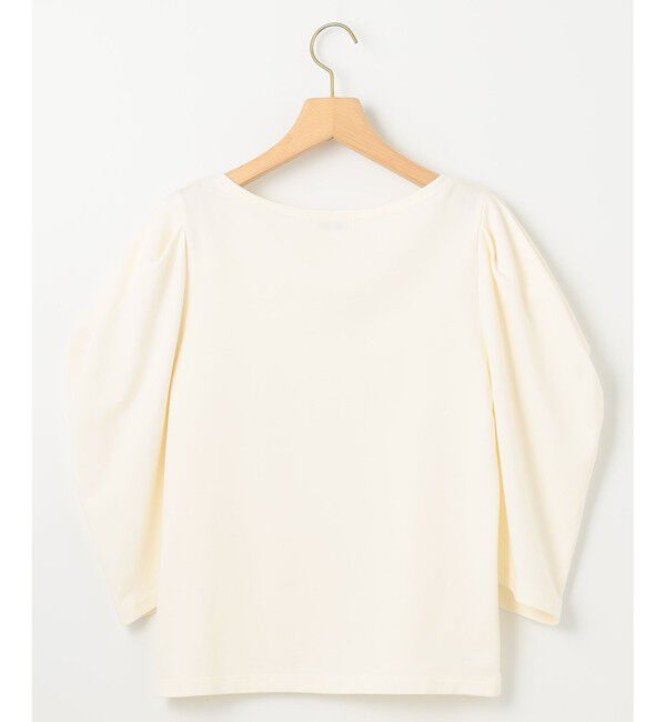 組曲「ミニ裏毛ボリュームタックスリーブ カットソー」|Tシャツ・カットソー|