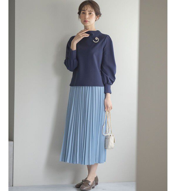 組曲「【WEB限定・2SET】ポンチトップス&times;プリーツスカートセットアップ」|スーツ|