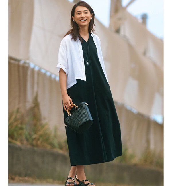 23区「【CLASSY.6月号掲載/Oggi4月号掲載】雑材 バンブー ハンドル ショルダー」|ショルダー・メッセンジャー|