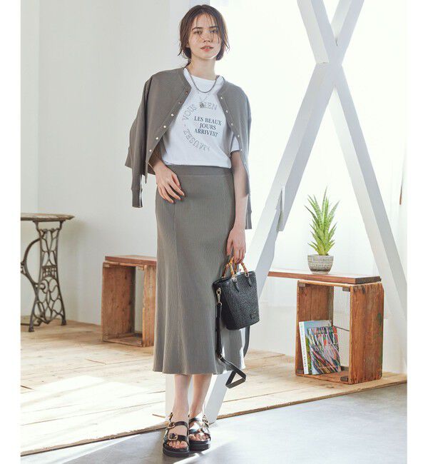 23区「【CLASSY.6月号掲載/Oggi4月号掲載】雑材 バンブー ハンドル ショルダー」|ショルダー・メッセンジャー|