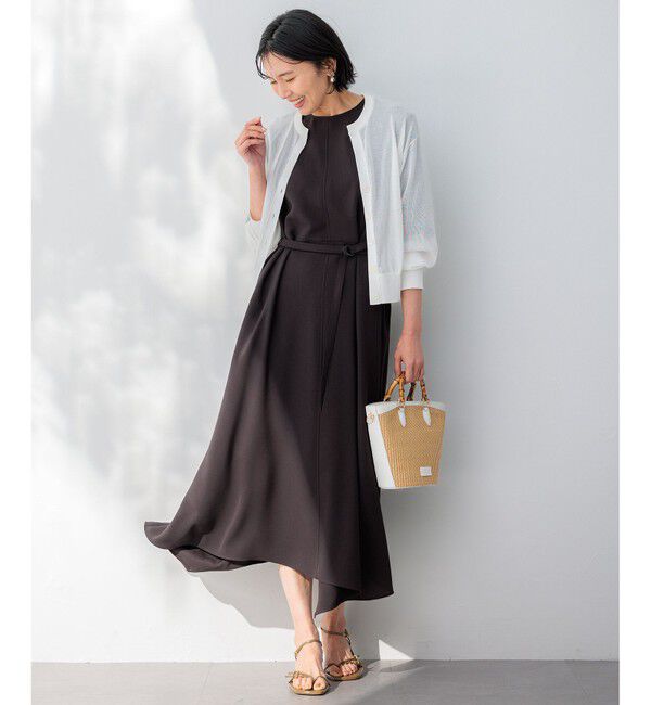 23区「【CLASSY.6月号掲載/Oggi4月号掲載】雑材 バンブー ハンドル ショルダー」|ショルダー・メッセンジャー|