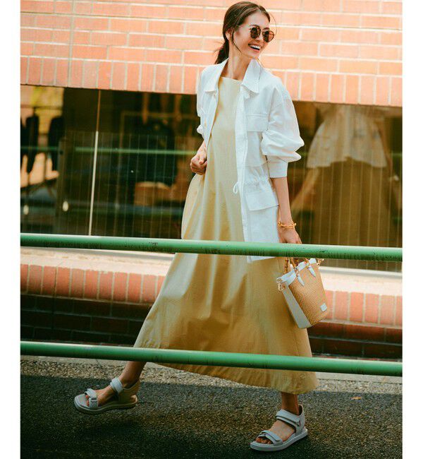 23区「【CLASSY.6月号掲載/Oggi4月号掲載】雑材 バンブー ハンドル ショルダー」|ショルダー・メッセンジャー|