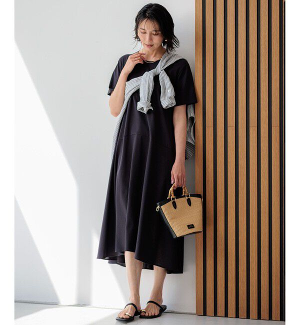 23区「【CLASSY.6月号掲載/Oggi4月号掲載】雑材 バンブー ハンドル ショルダー」|ショルダー・メッセンジャー|