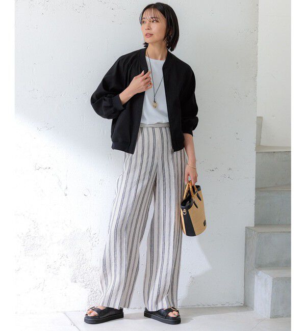 23区「【CLASSY.6月号掲載/Oggi4月号掲載】雑材 バンブー ハンドル ショルダー」|ショルダー・メッセンジャー|