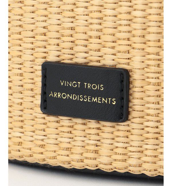 23区「【CLASSY.6月号掲載/Oggi4月号掲載】雑材 バンブー ハンドル ショルダー」|ショルダー・メッセンジャー|