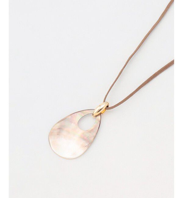 23区「ドロップシェル ネックレス」|ネックレス|