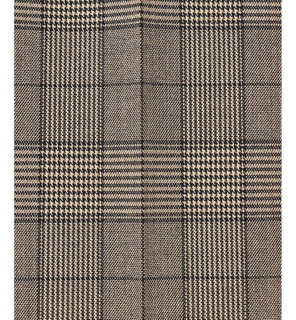 23区「【洗える】ドライ2WAYストレッチ チェック テーパード パンツ」|その他|