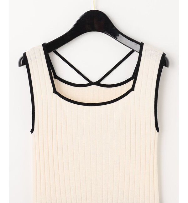 Diagram「メッシュヘムニットワンピース」|ワンピース|