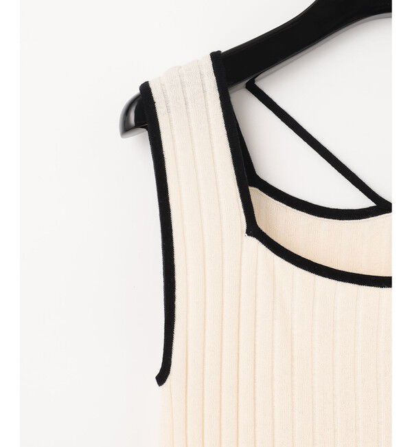 Diagram「メッシュヘムニットワンピース」|ワンピース|