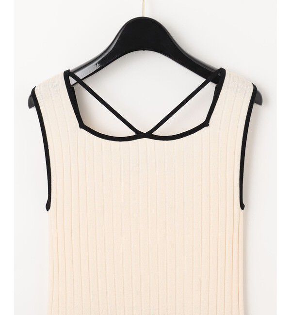 Diagram「メッシュヘムニットワンピース」|ワンピース|