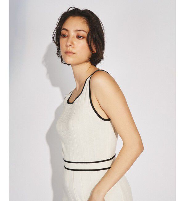 Diagram「メッシュヘムニットワンピース」|ワンピース|