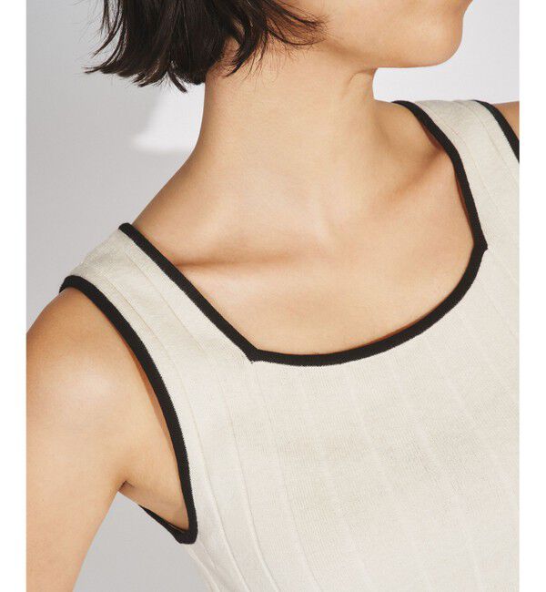 Diagram「メッシュヘムニットワンピース」|ワンピース|