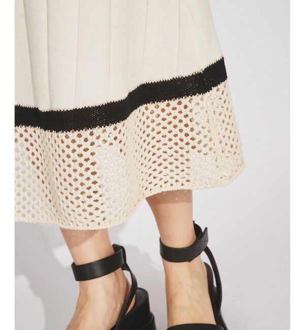 Diagram「メッシュヘムニットワンピース」|ワンピース|