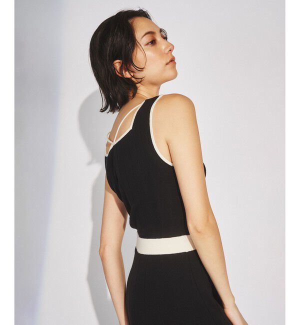 Diagram「メッシュヘムニットワンピース」|ワンピース|