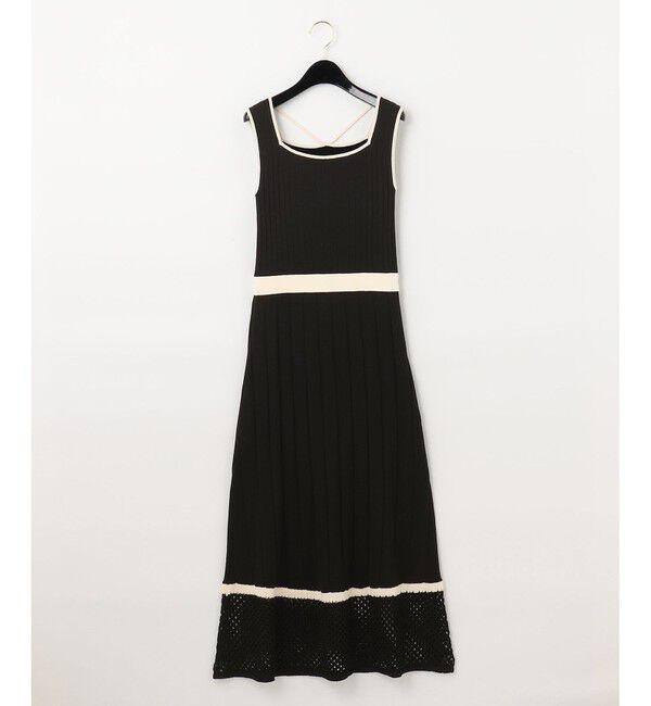 Diagram「メッシュヘムニットワンピース」|ワンピース|