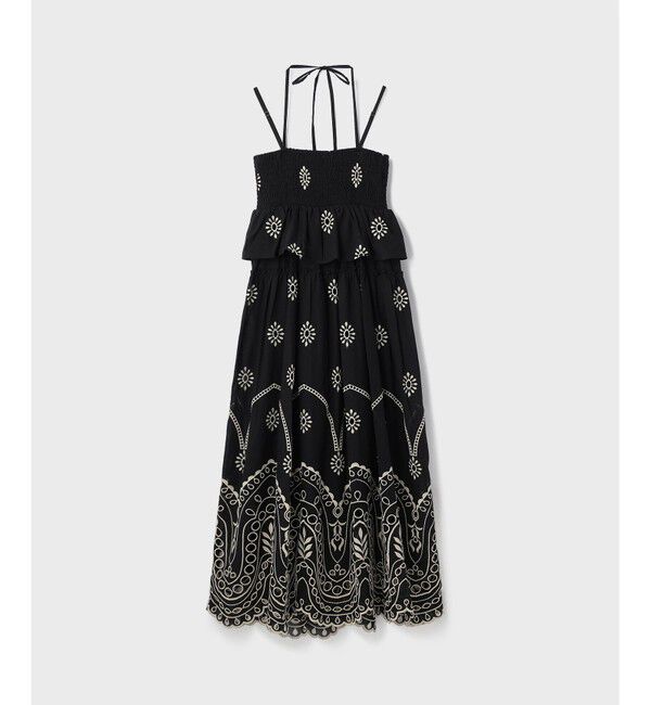 GRACE CONTINENTAL「カットワークマキシドレス」|ワンピース|