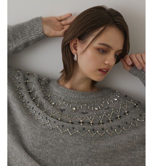 Diagram「フェアアイル刺繍ニットトップ」|ニット・セーター|