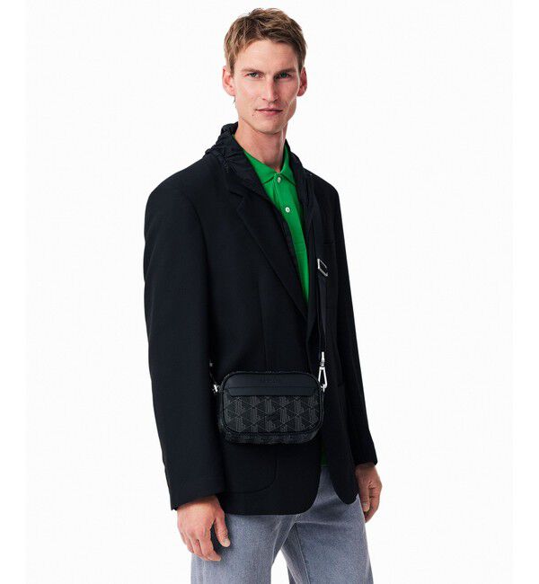LACOSTE「ザ ブレンド モノグラムリポーターバッグ / ショルダーバッグ」|ショルダー・メッセンジャー|
