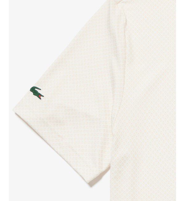 LACOSTE「ミニプリントウルトラドライゴルフポロシャツ」|スポーツ|