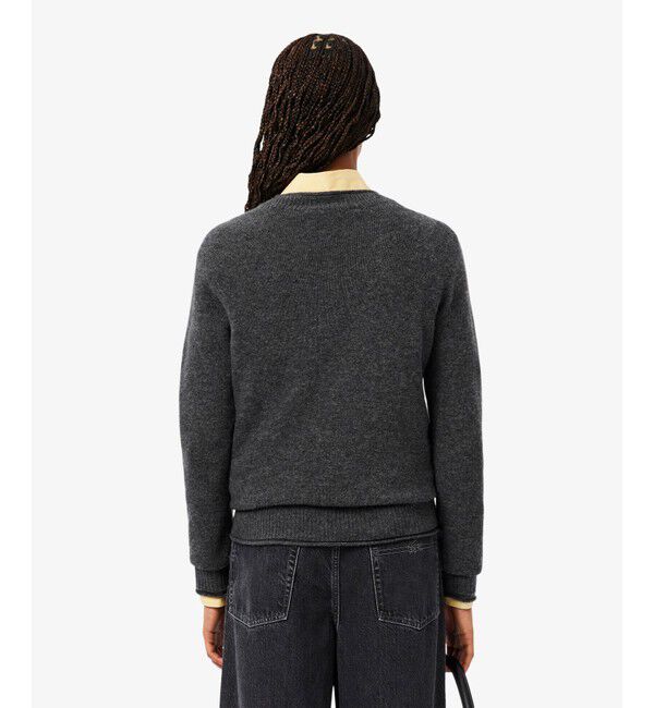 LACOSTE「3Dニッティングシームレス ウールニットセーター」|ニット・セーター|