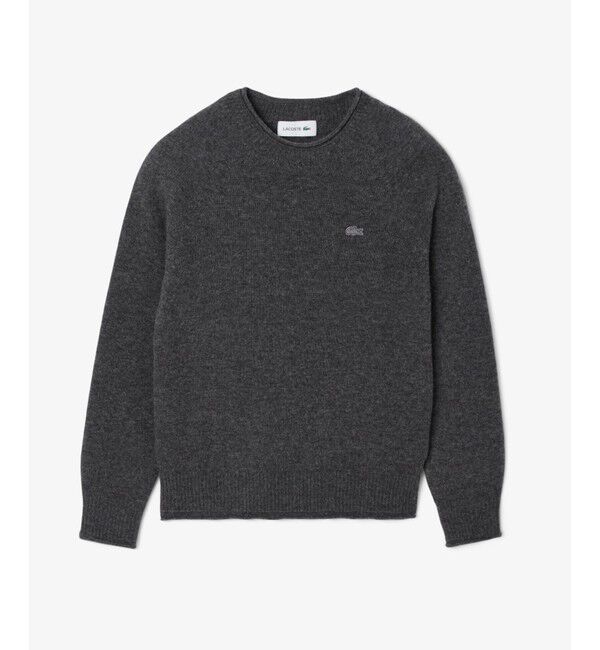 LACOSTE「3Dニッティングシームレス ウールニットセーター」|ニット・セーター|