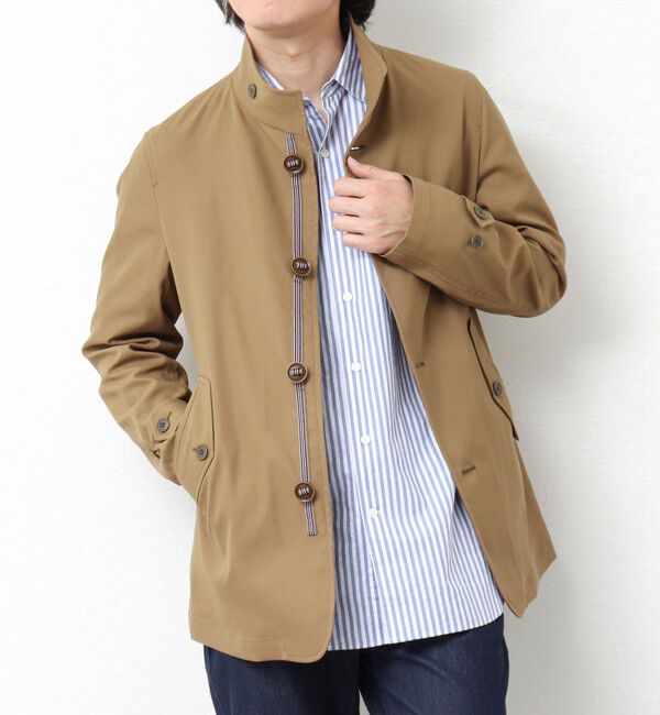 NOLLEY'S goodman「《ビジカジ対応》撥水パラシュートブルゾン 25SS」|ブルゾン・スタジャン|