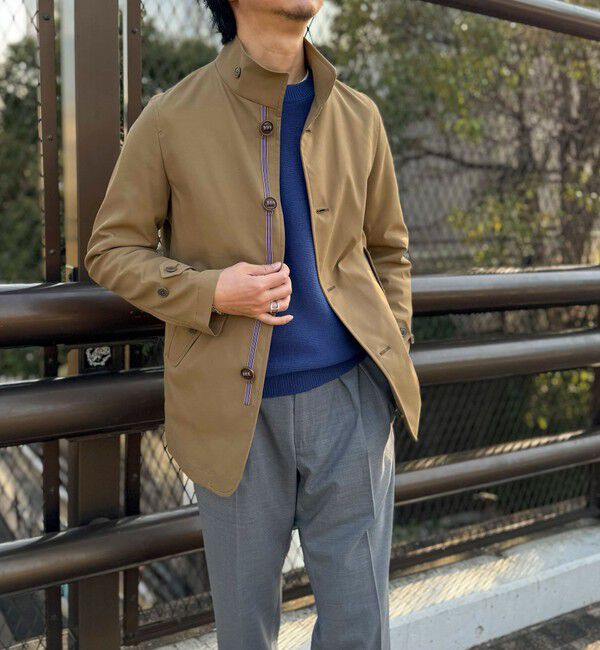 NOLLEY'S goodman「《ビジカジ対応》撥水パラシュートブルゾン 25SS」|ブルゾン・スタジャン|