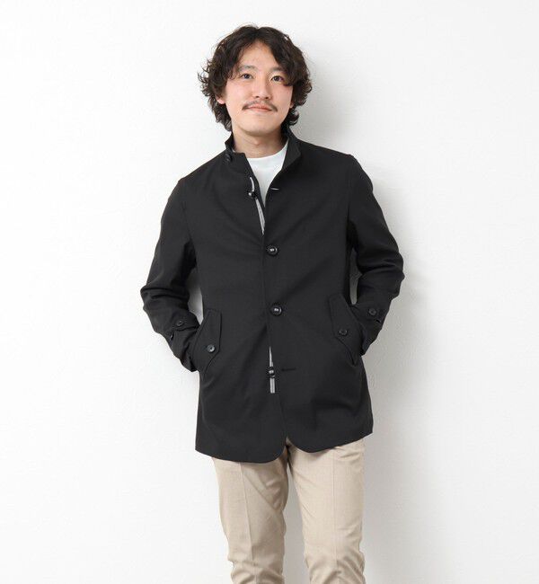 NOLLEY'S goodman「《ビジカジ対応》撥水パラシュートブルゾン 25SS」|ブルゾン・スタジャン|