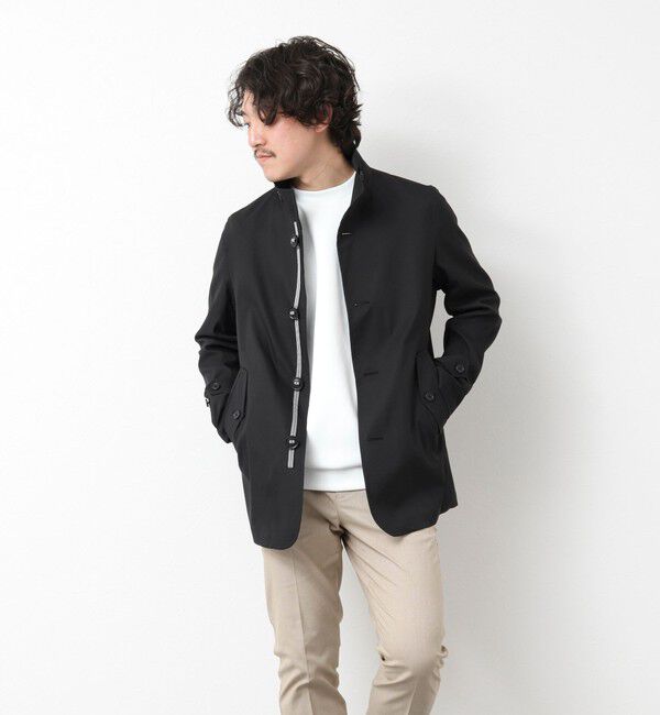 NOLLEY'S goodman「《ビジカジ対応》撥水パラシュートブルゾン 25SS」|ブルゾン・スタジャン|