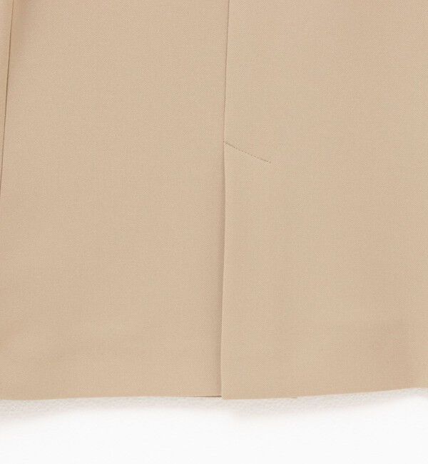 NOLLEY'S sophi「《セットアップ対応》ウォッシャブルツイルノーカラージャケット」|ノーカラージャケット|