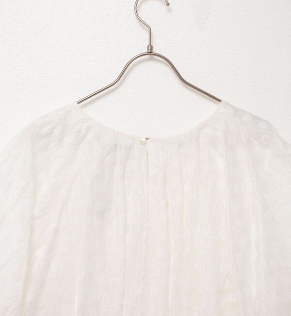 NOLLEY'S「ドット半袖バルーンブラウス」|シャツ・ブラウス|