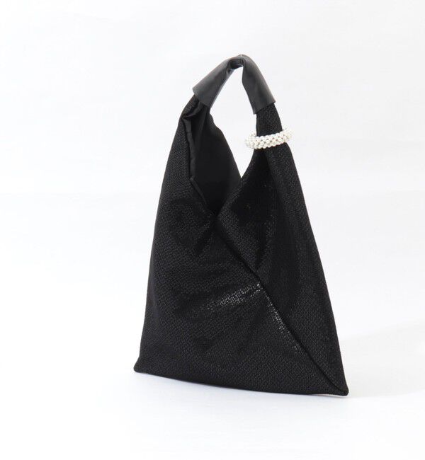 NOLLEY'S「ラメバックパールチャーム付き」|ショルダー・メッセンジャー|