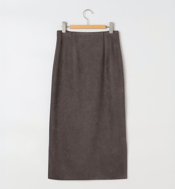 NOLLEY'S sophi「ウォッシャブルスエードダンボールタイトスカート」|タイト|