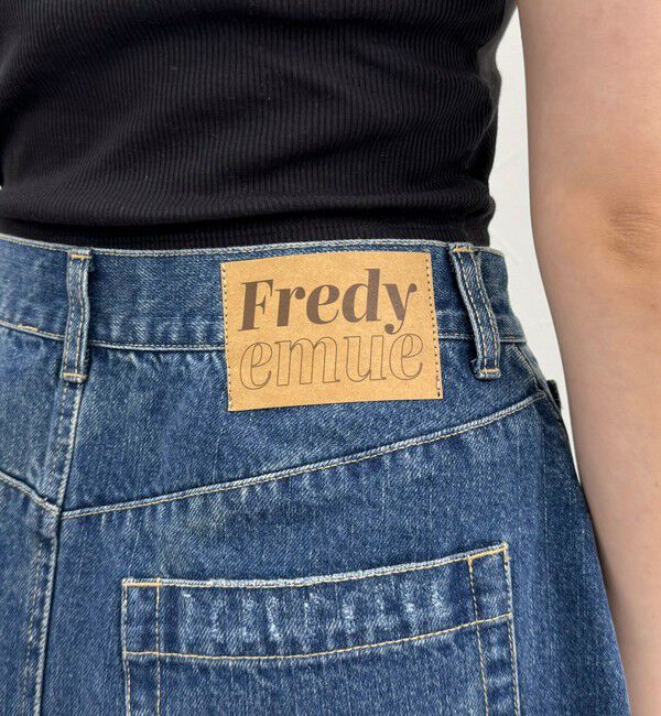 fredy emue「2WAYファスナー付きデニムミニスカート」|スカート|