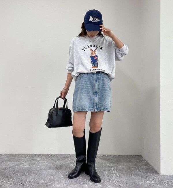 fredy emue「2WAYファスナー付きデニムミニスカート」|スカート|