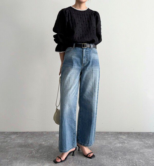 fredy emue「シアージャガードパイピングブラウス」|シャツ・ブラウス|