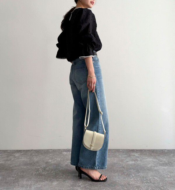 fredy emue「シアージャガードパイピングブラウス」|シャツ・ブラウス|