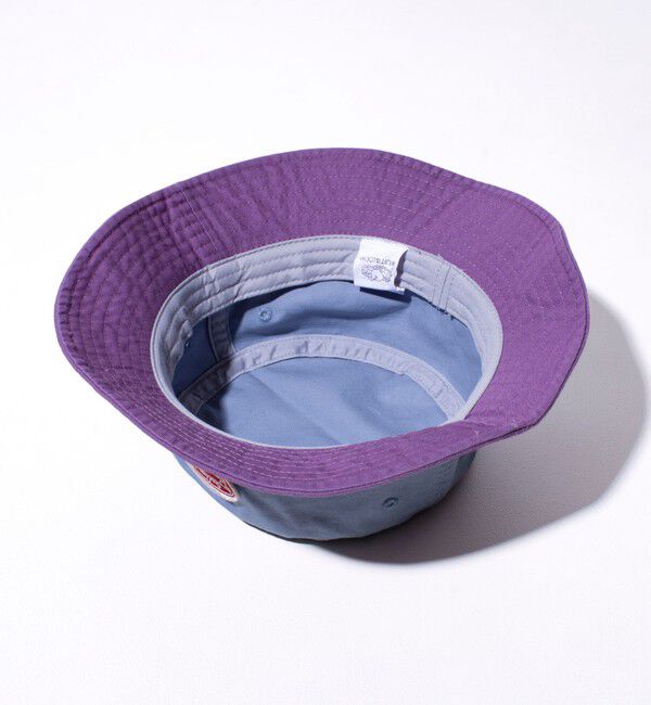 GLOSTER「【FRUIT OF THE LOOM/フルーツオブザルーム】ツートーンワッペンバケットハット」|ハット|