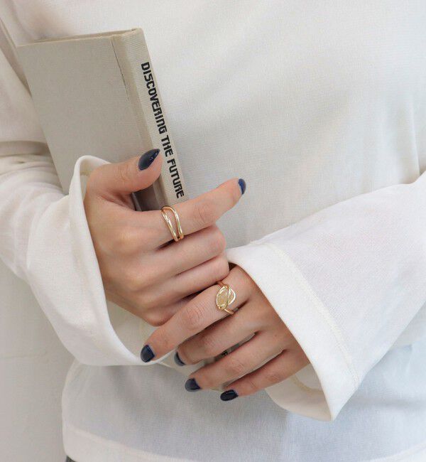 fredy emue「フェイクストーン2セットリング」|リング|