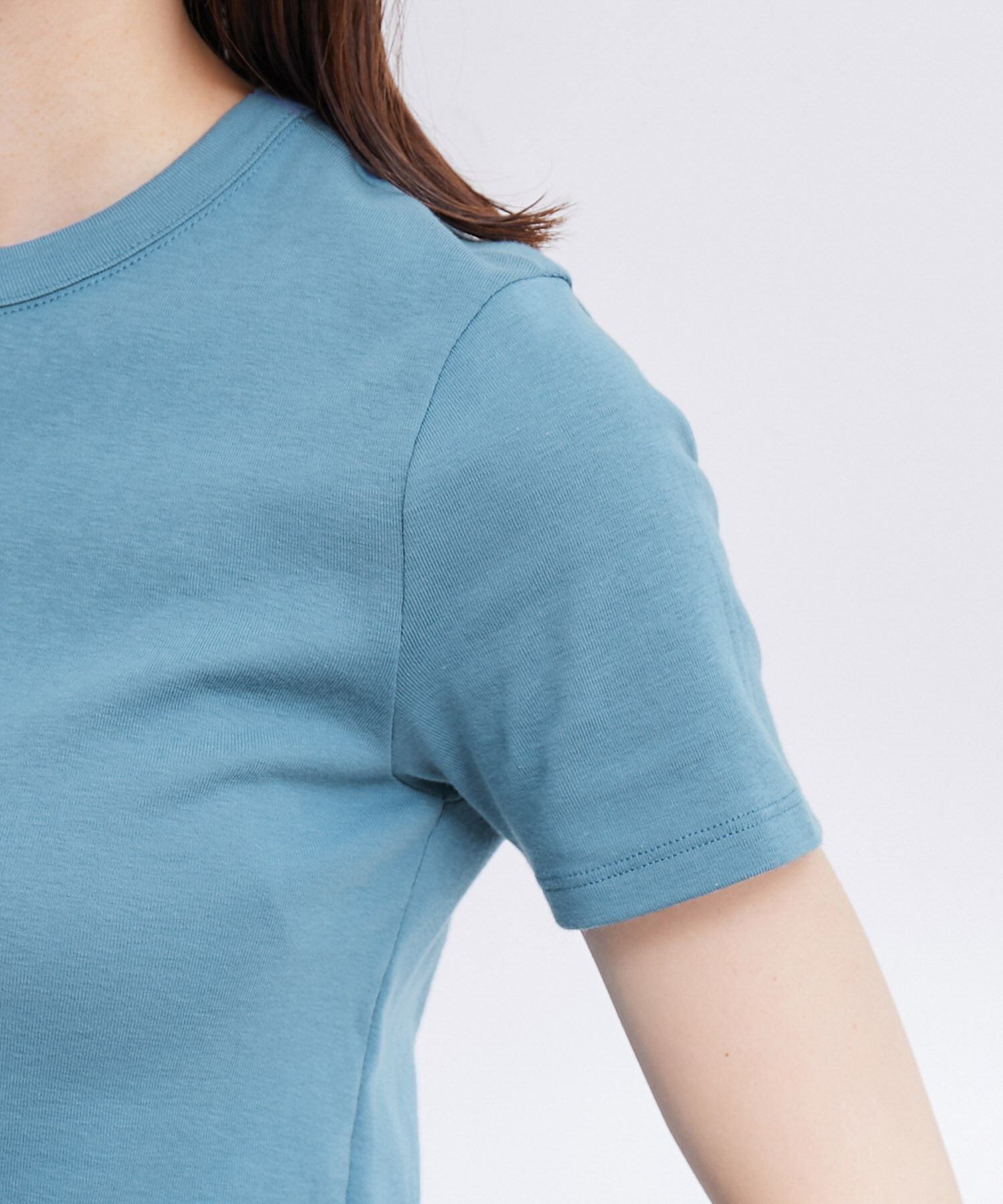 ROPE「【PETIT BATEAU（プチバトー）&times;ROPE'】ラウンドネックTEE」|Tシャツ・カットソー|