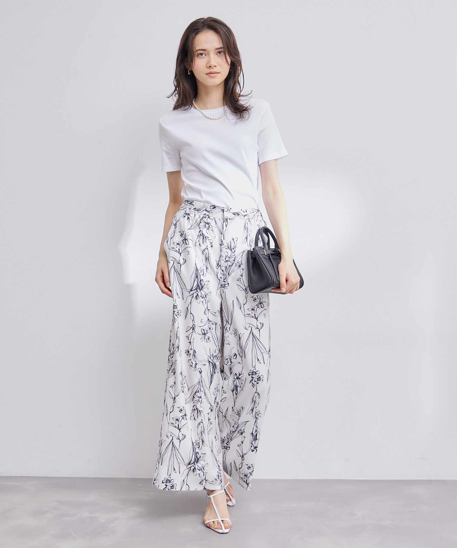 ROPE「【PETIT BATEAU（プチバトー）&times;ROPE'】ラウンドネックTEE」|Tシャツ・カットソー|