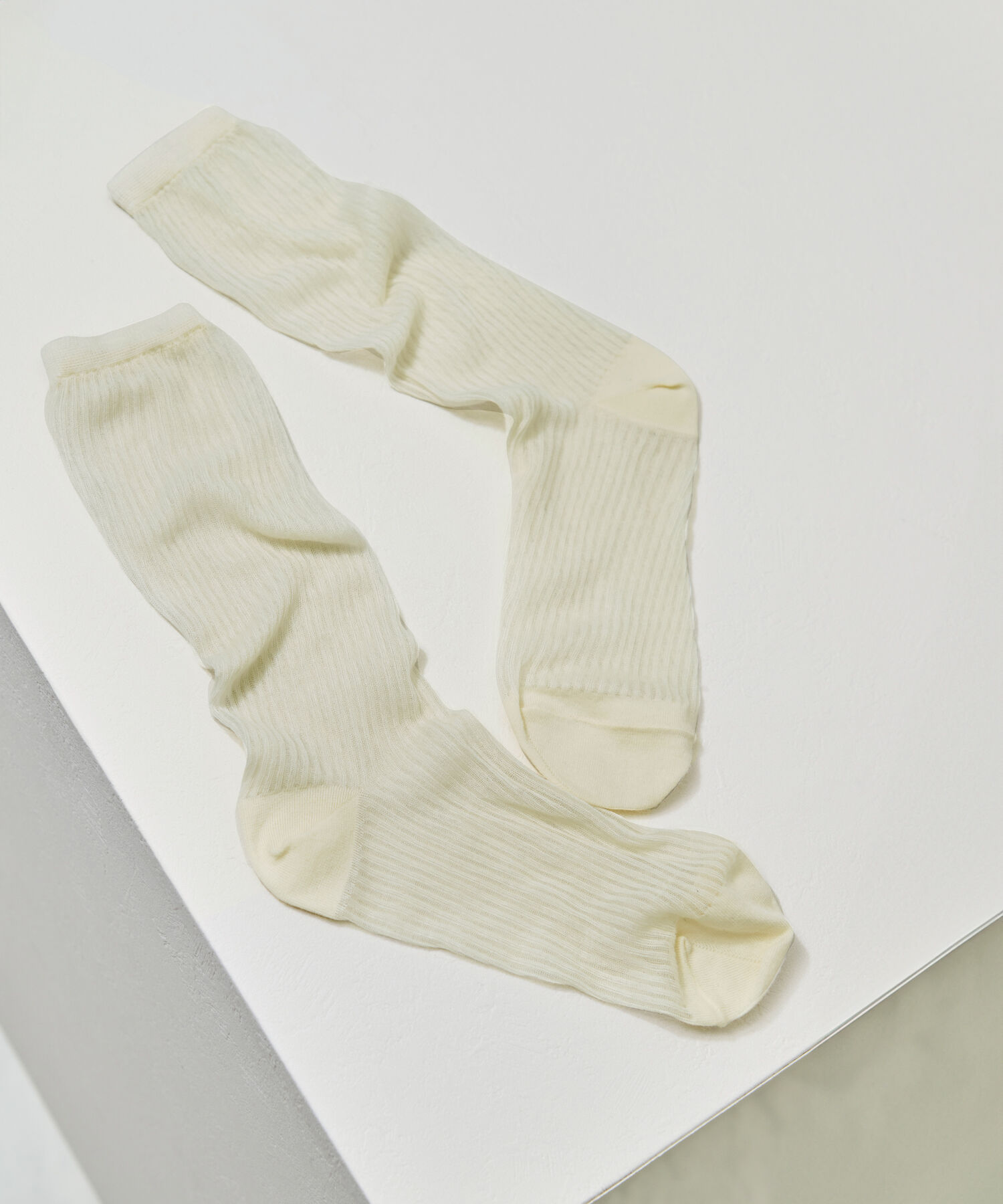 ROPE「リブシアーソックス」|ソックス|キナリ(16)