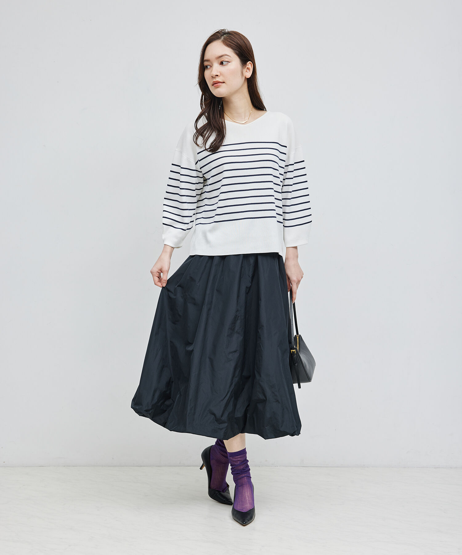 ROPE「リブシアーソックス」|ソックス|