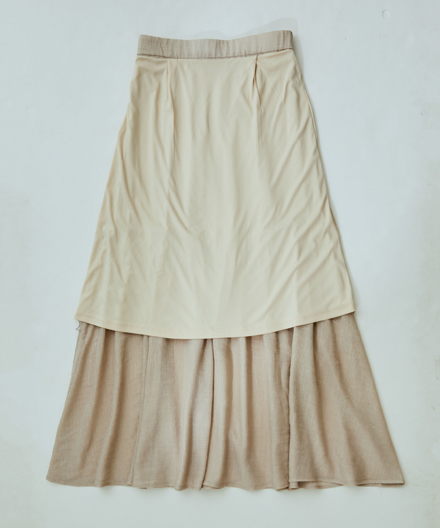 vis-a-vis「【WEB限定】【SET】楊柳フリルノースリブラウス＆ティアードスカートセット」|ワンピース|