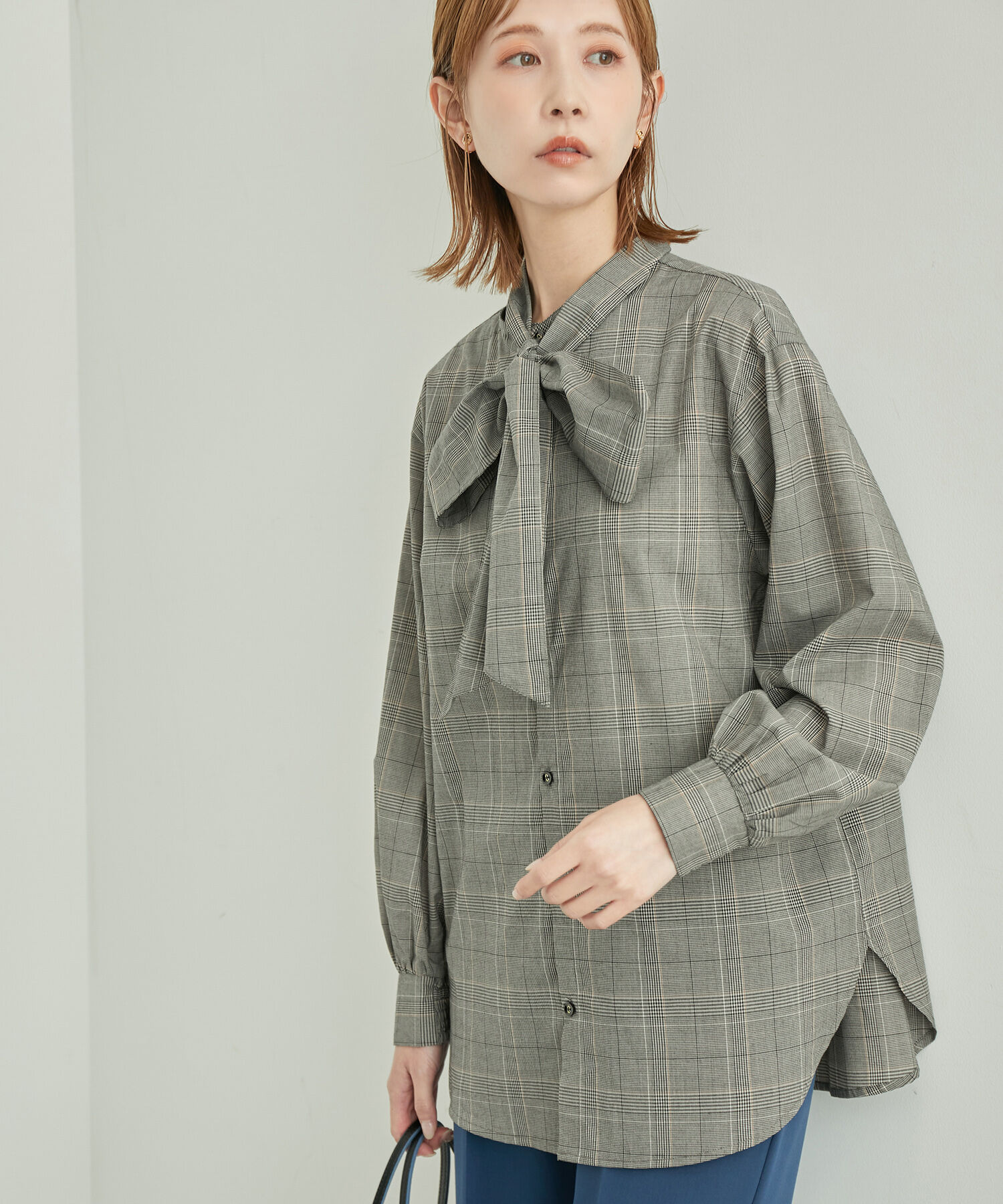 Rope&rsquo;Picnic「シアーリボンブラウス」|シャツ・ブラウス|