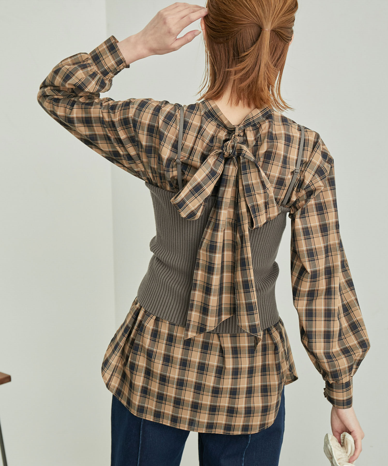 Rope&rsquo;Picnic「シアーリボンブラウス」|シャツ・ブラウス|