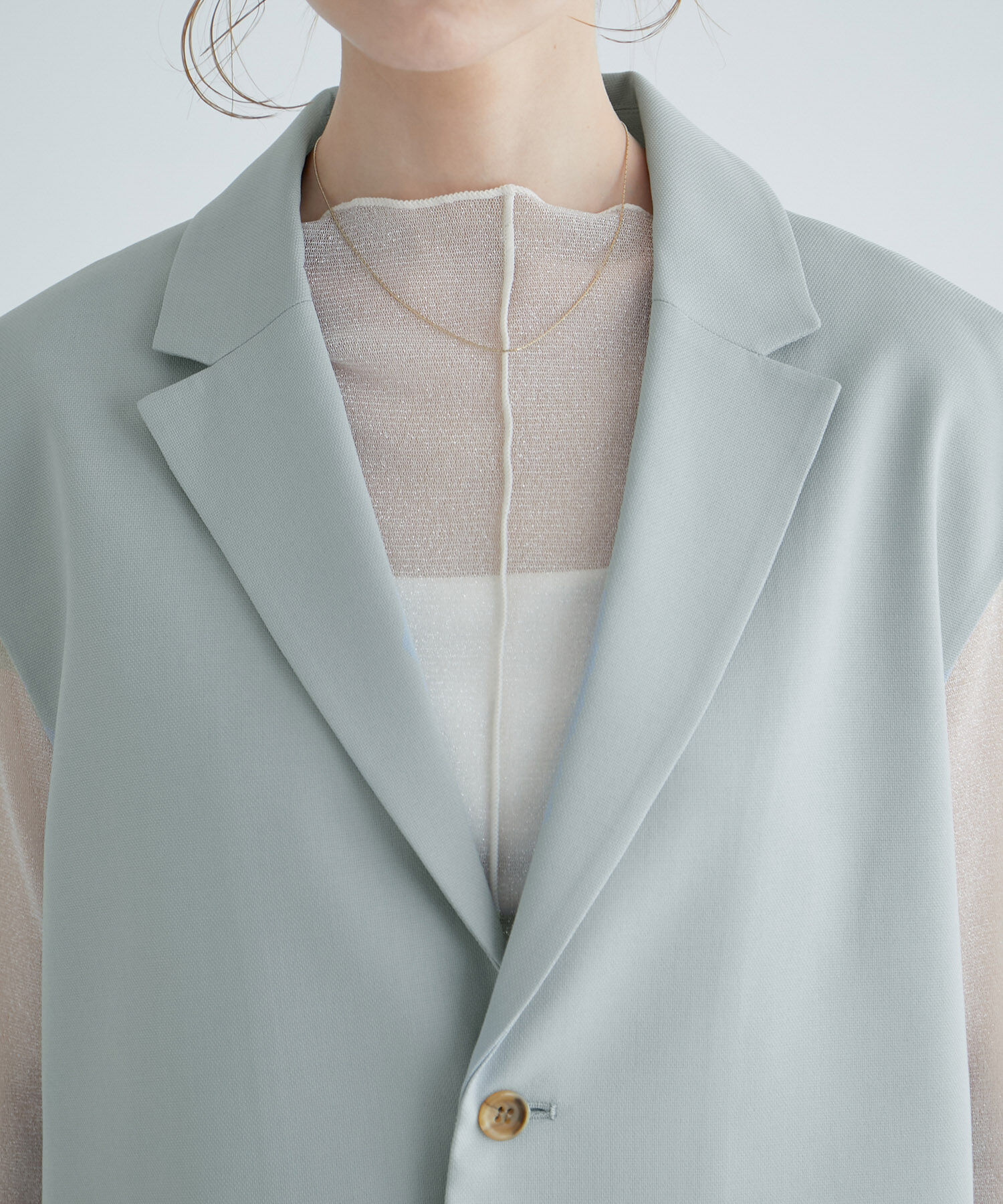 Rope&rsquo;Picnic「ショート丈ジレ/UVカット・リンクコーデ」|ベスト・ジレ|