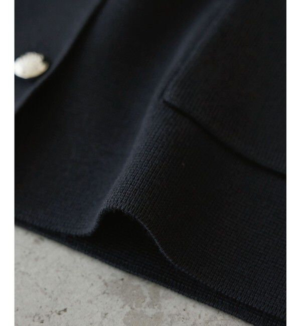 Rope&rsquo;Picnic「ミラノリブ金ボタンニットカーディガン」|カーディガン|