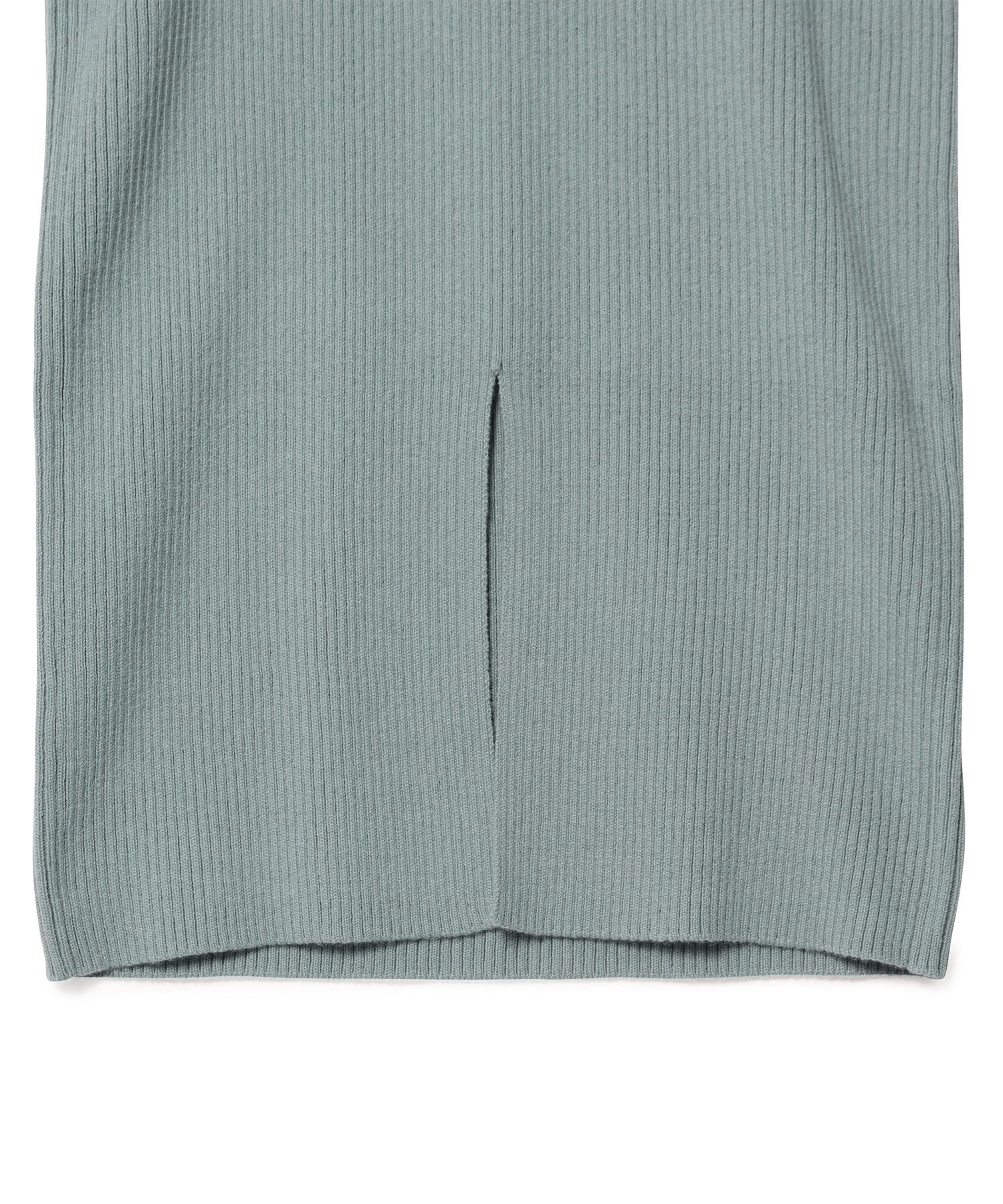 ADAM ET ROPE'「【WEB限定】フォルムスリーブハイネックニットワンピース」|ワンピース|